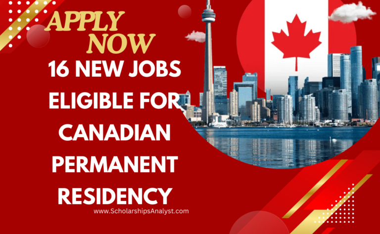 16 New Jobs Eligible for Canadian Permanent ResidencY