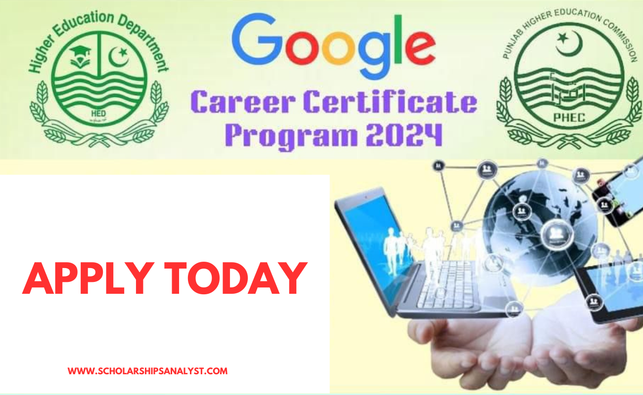 Punjab’s Fully Funded Google Certification Program 2024