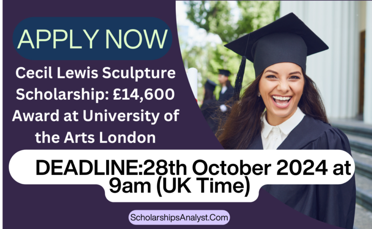 Cecil Lewis Sculpture Scholarship