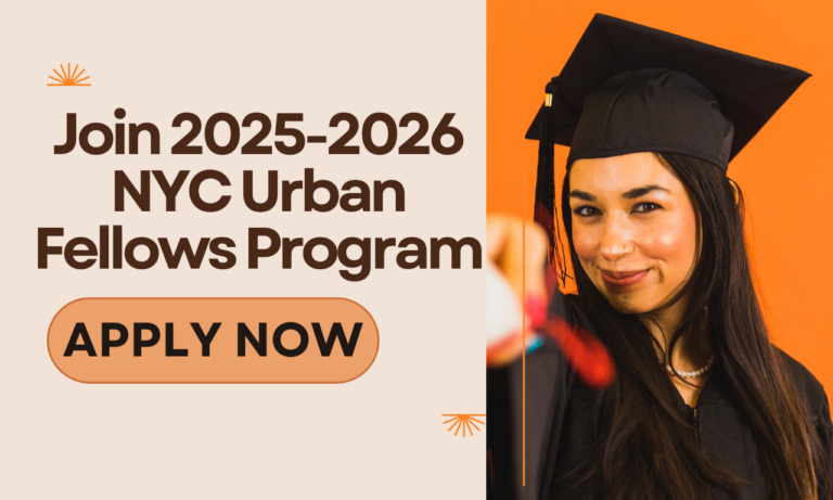 Join the 2025-2026 NYC Urban Fellows Program