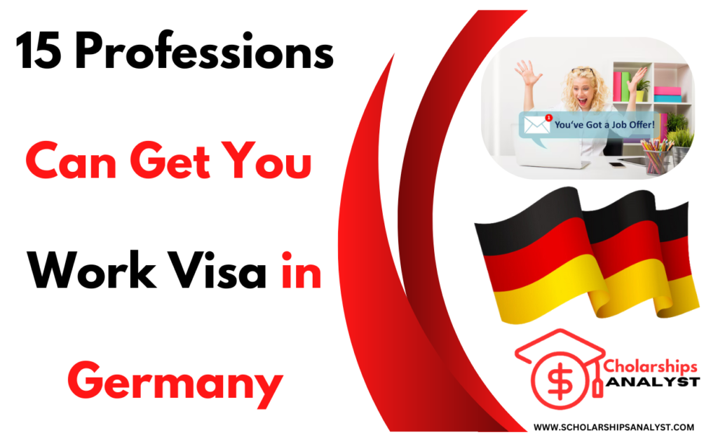 15 Professions Can Get You Work Visa in Germany