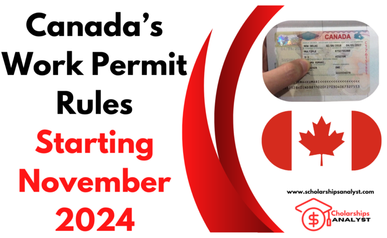 Canada’s Work Permit Rules Starting November 2024