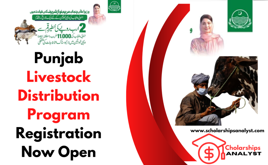 Punjab Livestock Distribution Program Registration Now Open