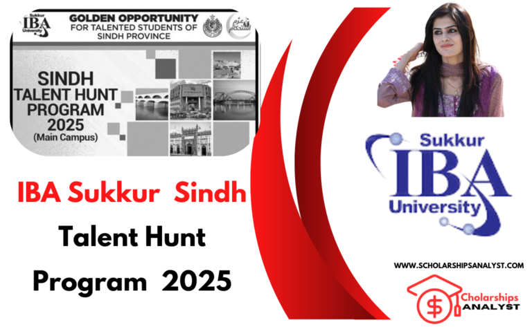 IBA Sukkur Sindh Talent Hunt Program 2025